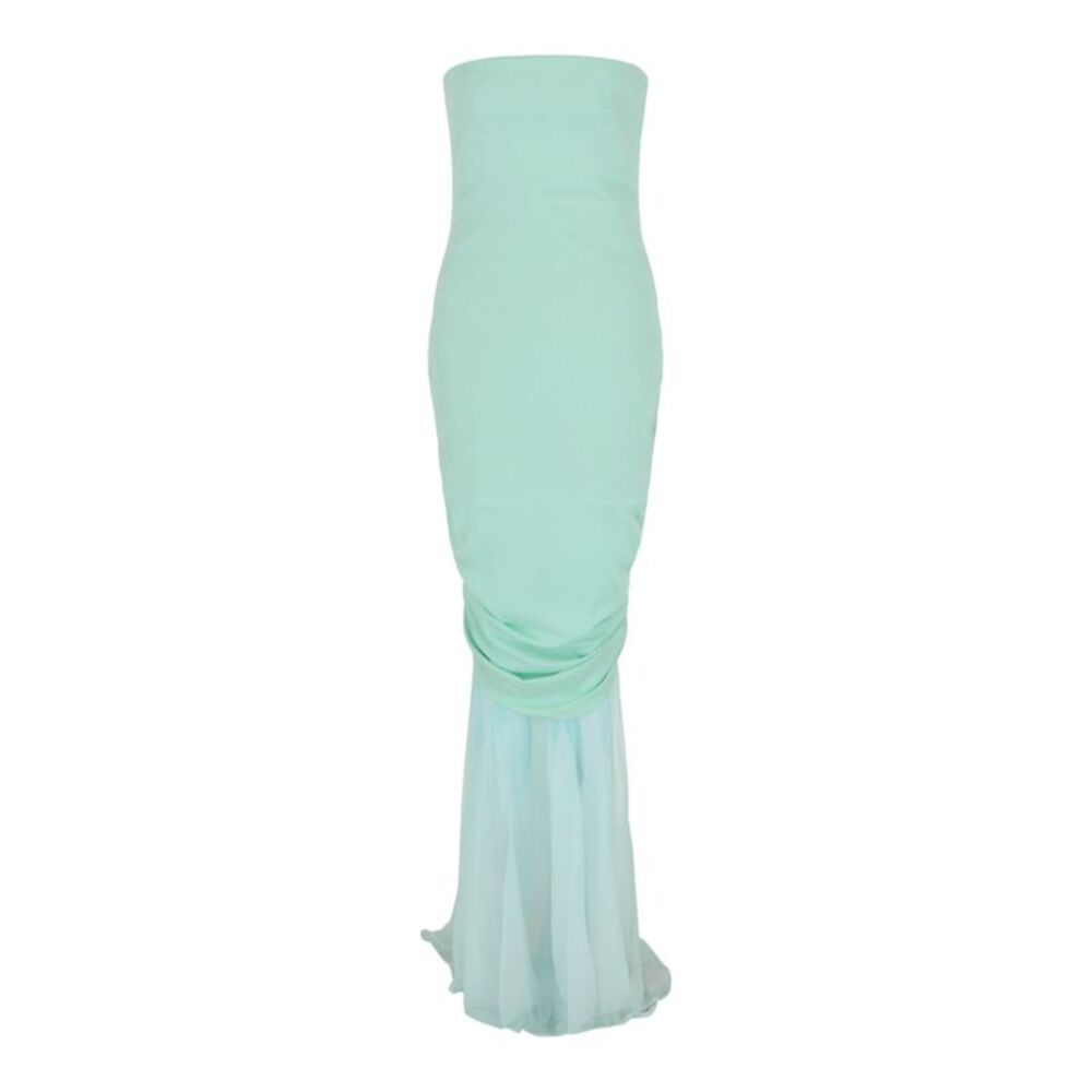 Givenchy Bow Mermaid Gown Green Womens